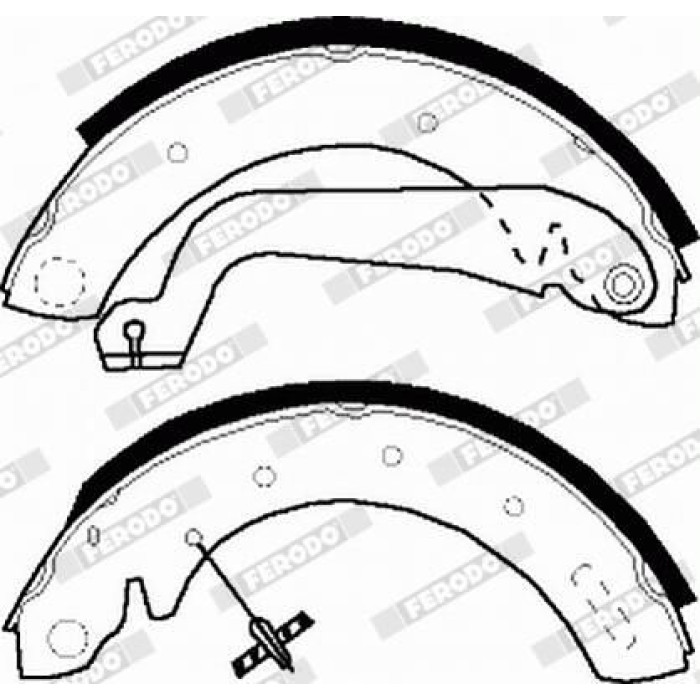 Ferodo FSB517 Bremsbackensatz PREMIER Ferodo FSB517 Bremsbackensatz PREMIER