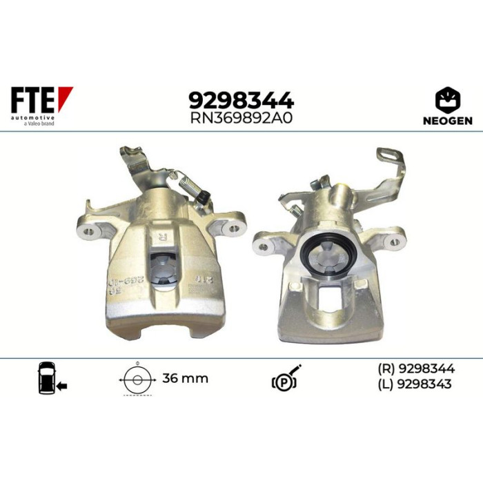 FTE 9298344 Bremssattel NEOGEN FTE 9298344 Bremssattel NEOGEN
