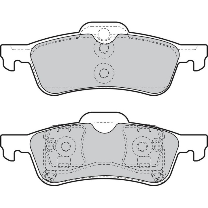 Valeo 598643 Bremsbelagsatz, Scheibenbremse Valeo 598643 Bremsbelagsatz, Scheibenbremse