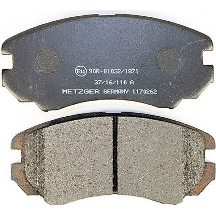 Metzger 1170262 Bremsbelagsatz, Scheibenbremse Metzger 1170262 Bremsbelagsatz, Scheibenbremse