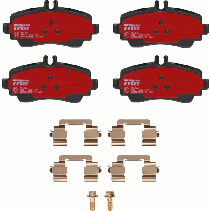 TRW GDB1293DTE Bremsbelagsatz, Scheibenbremse DTEC COTEC TRW GDB1293DTE Bremsbelagsatz, Scheibenbremse DTEC COTEC