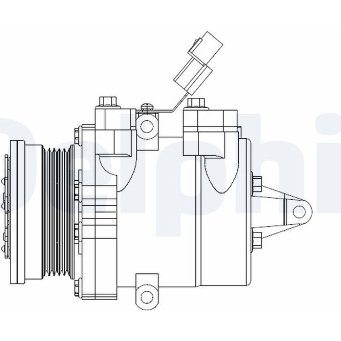 Delphi CS20534 Kompressor, Klimaanlage Delphi CS20534 Kompressor, Klimaanlage
