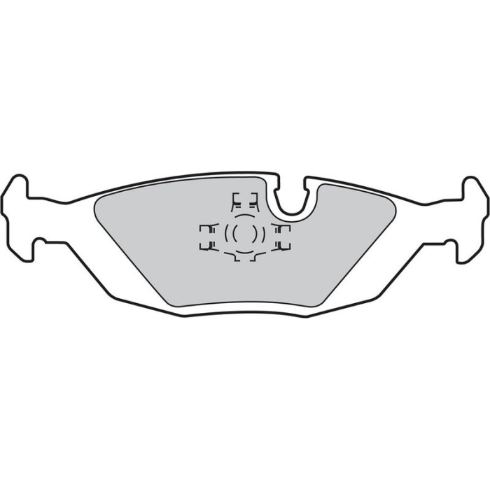 Bremsbelagsatz, Scheibenbremse 598291 Bremsbelagsatz, Scheibenbremse 598291