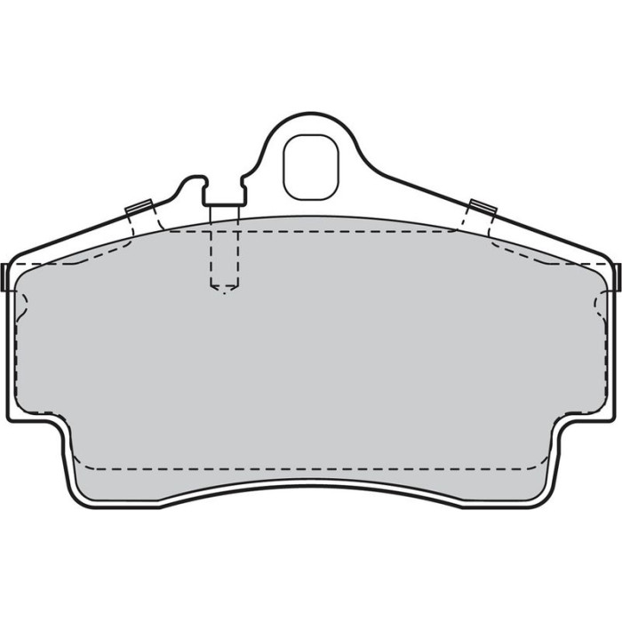 Valeo 598768 Bremsbelagsatz, Scheibenbremse Valeo 598768 Bremsbelagsatz, Scheibenbremse