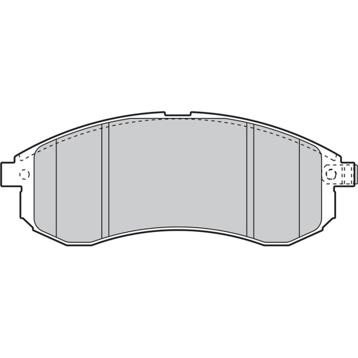 Valeo 598855 Bremsbelagsatz, Scheibenbremse