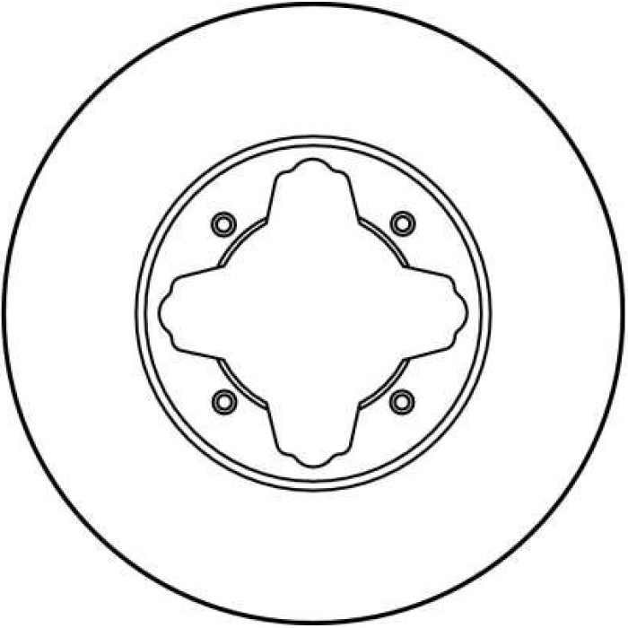 TRW DF2679 Bremsscheibe