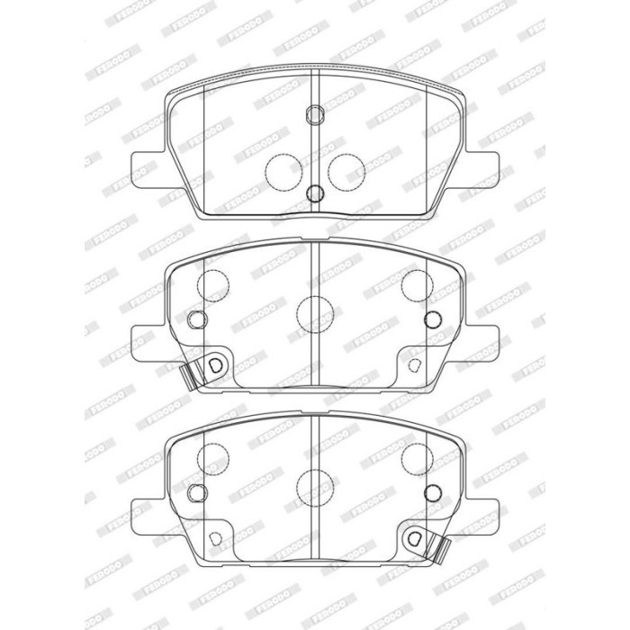 Ferodo FDB4914 Bremsbelagsatz, Scheibenbremse PREMIER ECO FRICTION Ferodo FDB4914 Bremsbelagsatz, Scheibenbremse PREMIER ECO FRICTION