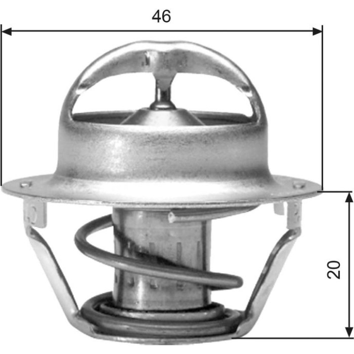 Thermostat, Kühlmittel TH03082G1 Thermostat, Kühlmittel TH03082G1