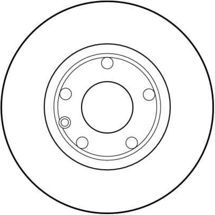 TRW DF1596 Bremsscheibe