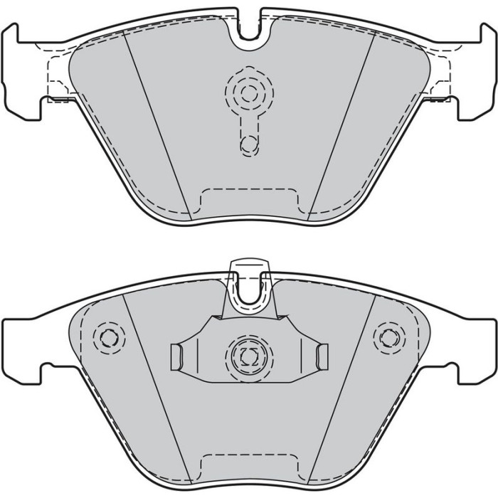 Valeo 601357 Bremsbelagsatz, Scheibenbremse Valeo 601357 Bremsbelagsatz, Scheibenbremse