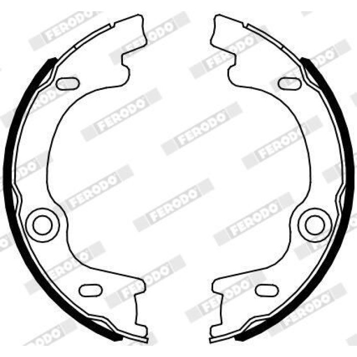 Ferodo FSB4099 Bremsbackensatz, Feststellbremse PREMIER Ferodo FSB4099 Bremsbackensatz, Feststellbremse PREMIER