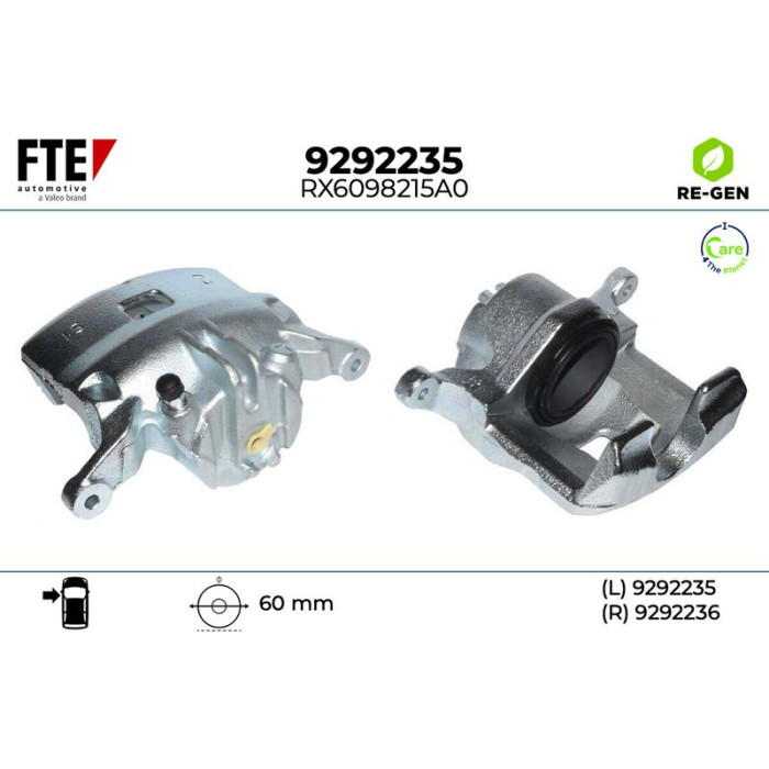 FTE 9292235 Bremssattel FTE 9292235 Bremssattel