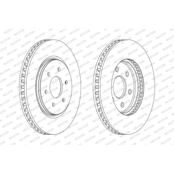Ferodo DDF1761C Bremsscheibe PREMIER