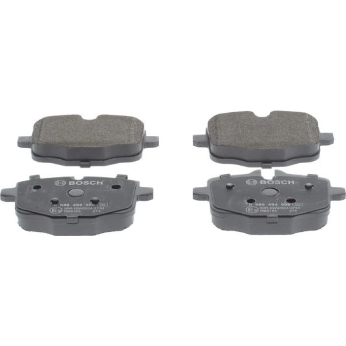 BOSCH 0 986 494 900 Bremsbelagsatz, Scheibenbremse