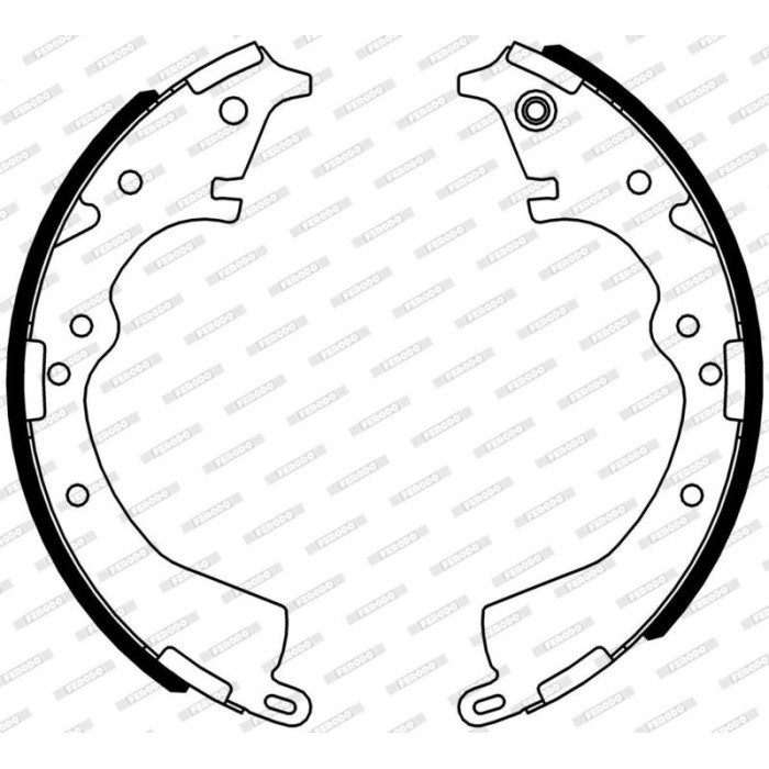 Ferodo FSB4322 Bremsbackensatz PREMIER