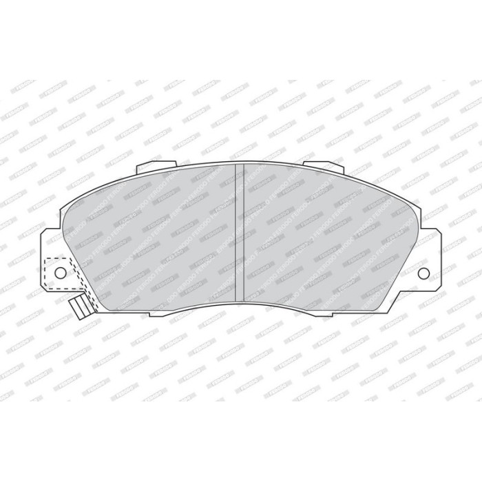 Ferodo FDB905 Bremsbelagsatz, Scheibenbremse PREMIER ECO FRICTION Ferodo FDB905 Bremsbelagsatz, Scheibenbremse PREMIER ECO FRICTION