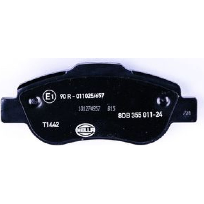 Hella 8DB 355 011-241 Bremsbelagsatz, Scheibenbremse Hella 8DB 355 011-241 Bremsbelagsatz, Scheibenbremse