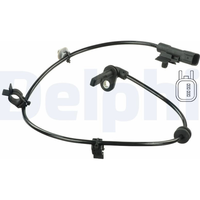 Delphi SS20350 Sensor, Raddrehzahl Delphi SS20350 Sensor, Raddrehzahl