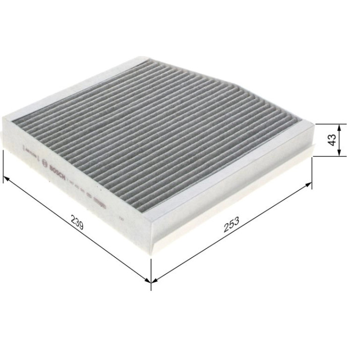 BOSCH 1 987 435 505 Innenraumfilter FILTER+ BOSCH 1 987 435 505 Innenraumfilter FILTER+