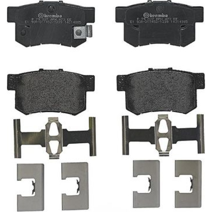 Brembo P 79 027 Bremsbelagsatz, Scheibenbremse PRIME LINE Brembo P 79 027 Bremsbelagsatz, Scheibenbremse PRIME LINE