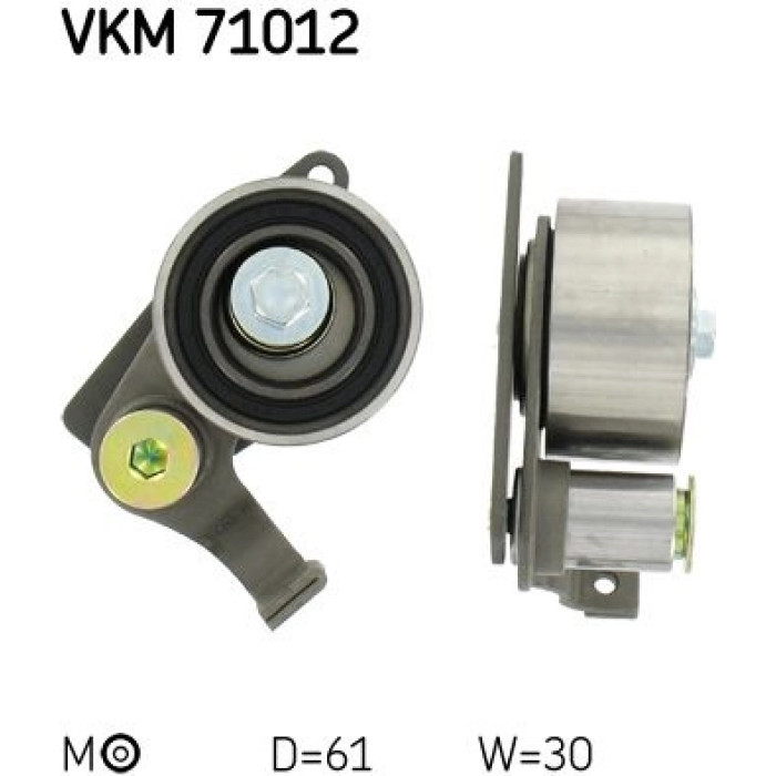SKF VKM 71012 Spannrolle, Zahnriemen SKF VKM 71012 Spannrolle, Zahnriemen