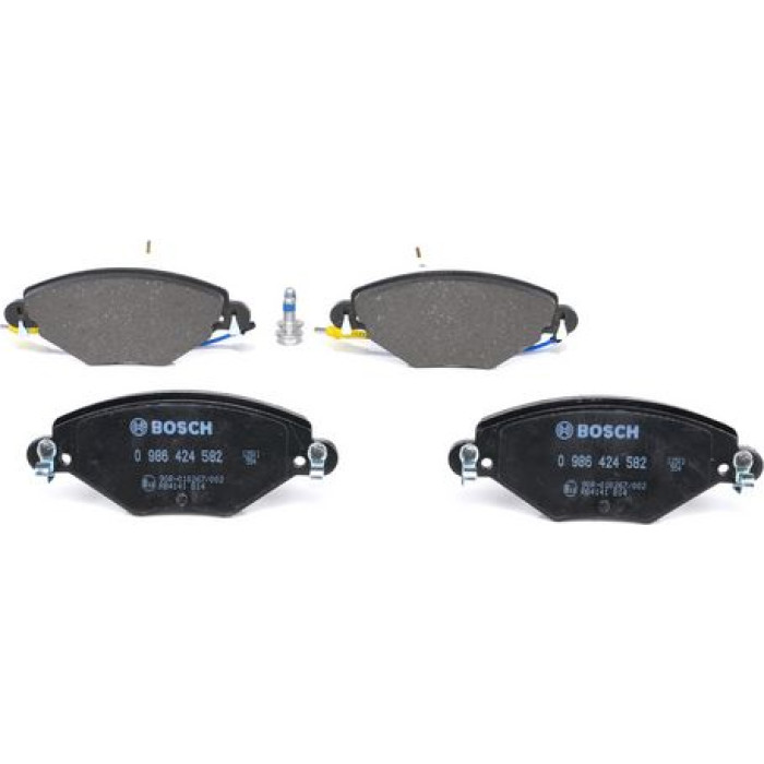 BOSCH 0 986 424 582 Bremsbelagsatz, Scheibenbremse