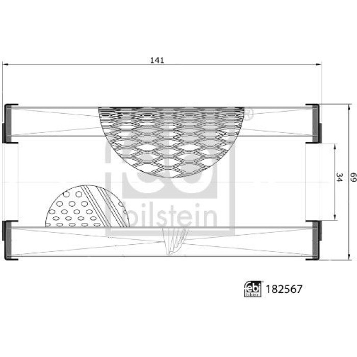 febi bilstein 182567 Ölfilter febi bilstein 182567 Ölfilter