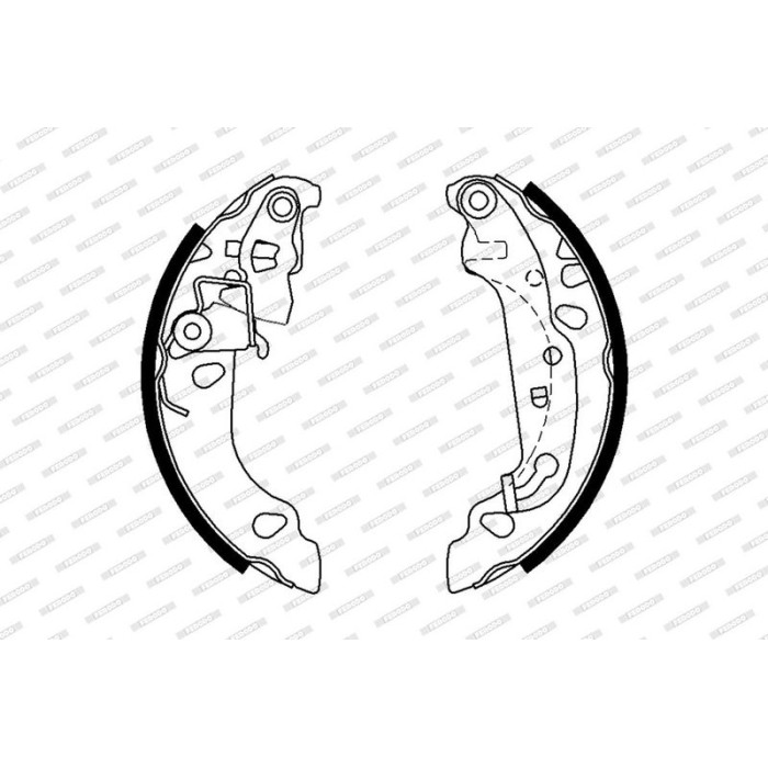 Bremsbackensatz FSB636 Bremsbackensatz FSB636