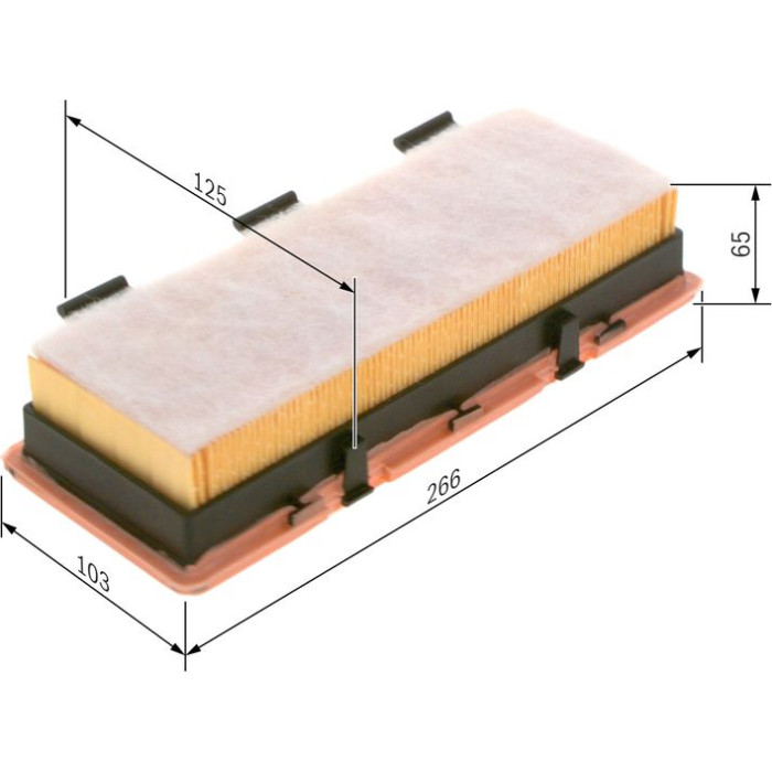 BOSCH 1 457 433 773 Luftfilter BOSCH 1 457 433 773 Luftfilter