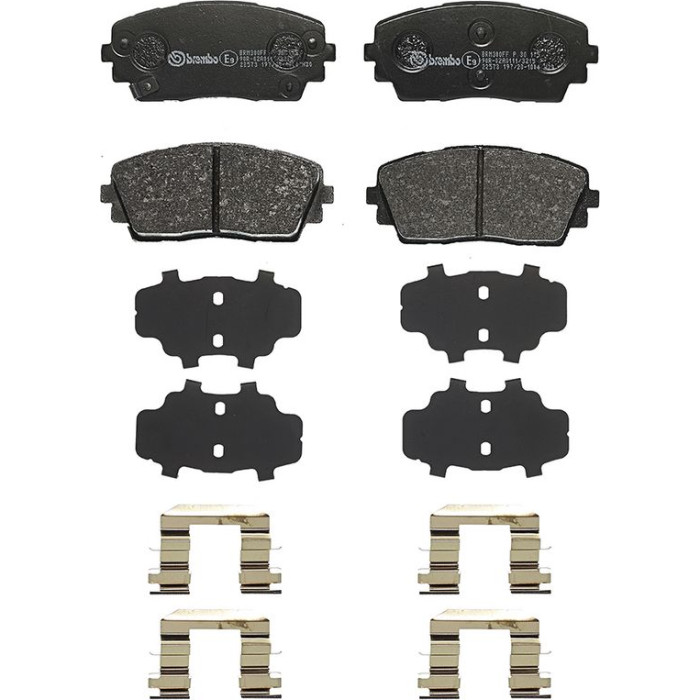 Brembo P 30 115 Bremsbelagsatz, Scheibenbremse PRIME LINE Brembo P 30 115 Bremsbelagsatz, Scheibenbremse PRIME LINE