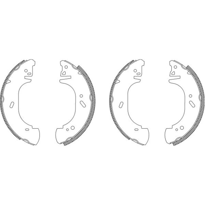 Bremsbackensatz 8DB 355 003-221 Bremsbackensatz 8DB 355 003-221