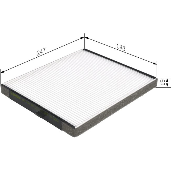 BOSCH 1 987 432 241 Innenraumfilter BOSCH 1 987 432 241 Innenraumfilter
