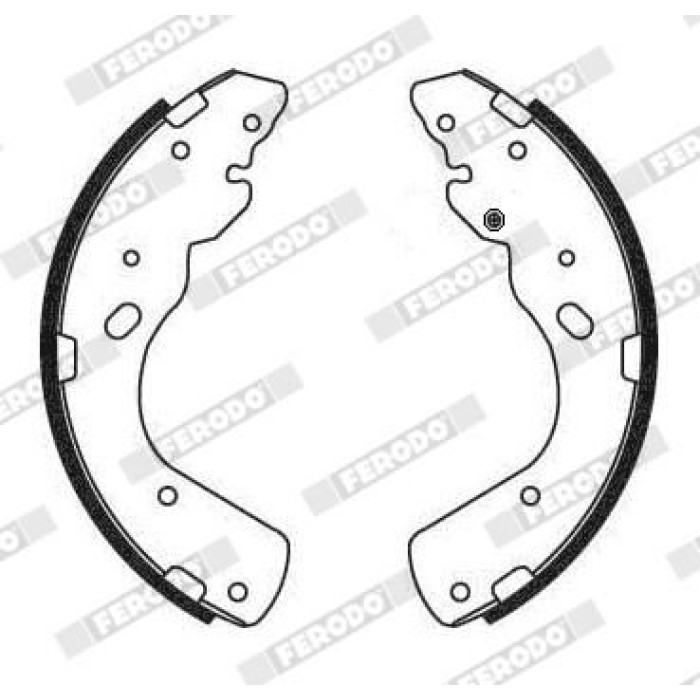 Ferodo FSB684 Bremsbackensatz PREMIER Ferodo FSB684 Bremsbackensatz PREMIER