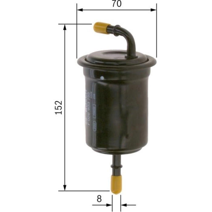 BOSCH F 026 403 755 Kraftstofffilter BOSCH F 026 403 755 Kraftstofffilter