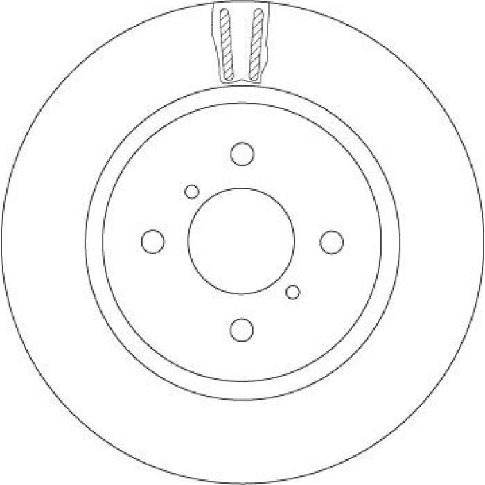 TRW DF6912 Bremsscheibe TRW DF6912 Bremsscheibe