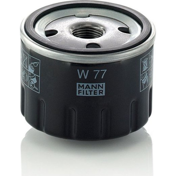 5x Mann-Filter W 77 Ölfilter MANN-FILTE 5x Mann-Filter W 77 Ölfilter MANN-FILTE