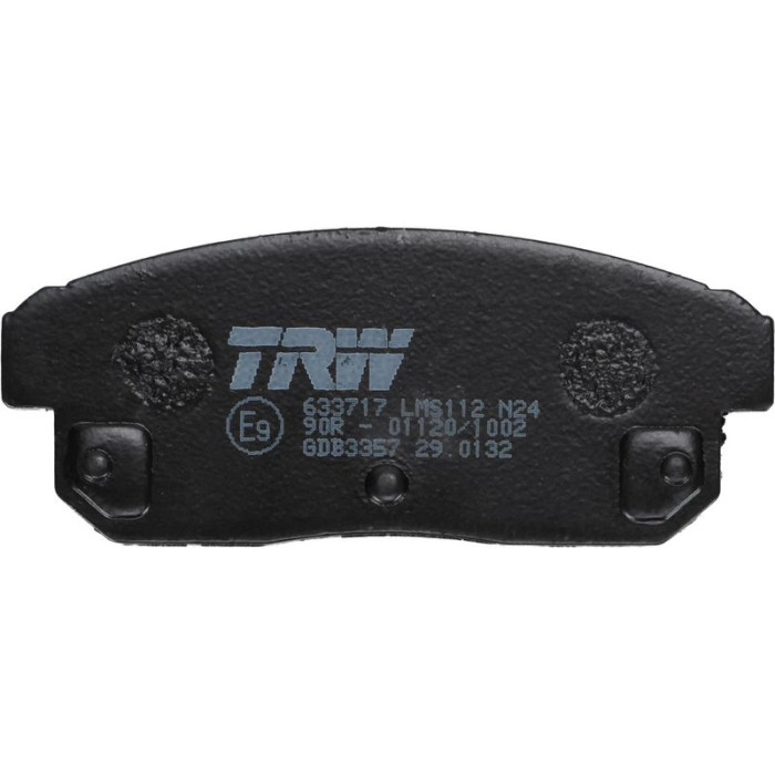 TRW GDB3357 Bremsbelagsatz, Scheibenbremse TRW GDB3357 Bremsbelagsatz, Scheibenbremse