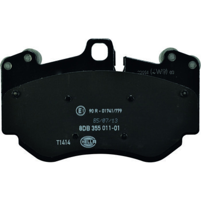 Hella 8DB 355 011-011 Bremsbelagsatz, Scheibenbremse Hella 8DB 355 011-011 Bremsbelagsatz, Scheibenbremse