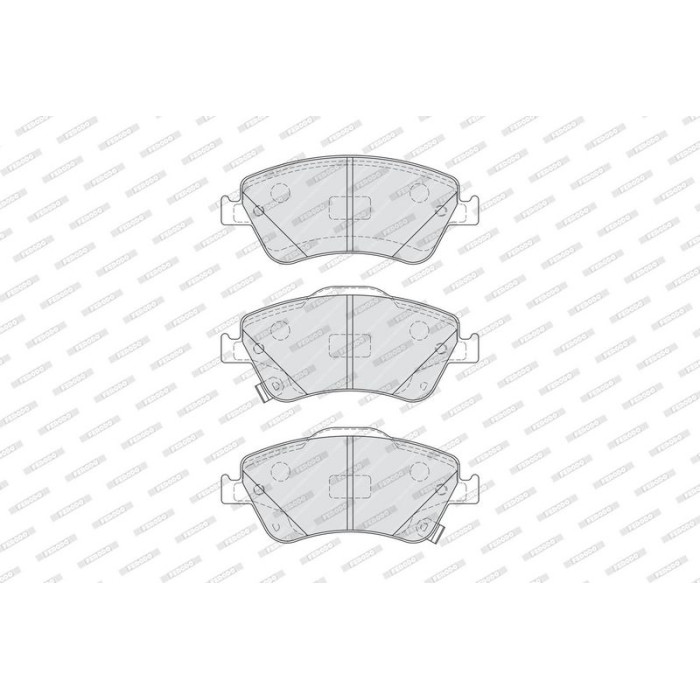 Ferodo FDB4046 Bremsbelagsatz, Scheibenbremse PREMIER ECO FRICTION