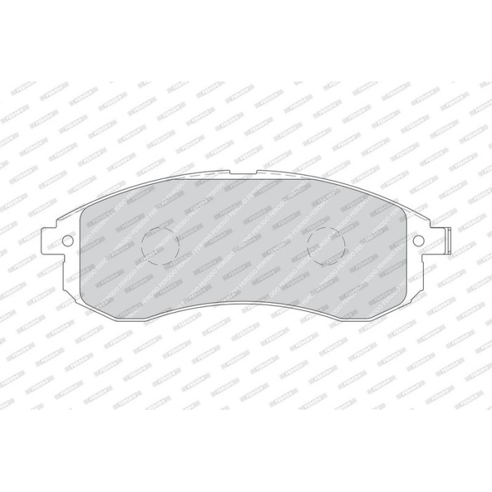 Ferodo FDB1702 Bremsbelagsatz, Scheibenbremse PREMIER ECO FRICTION