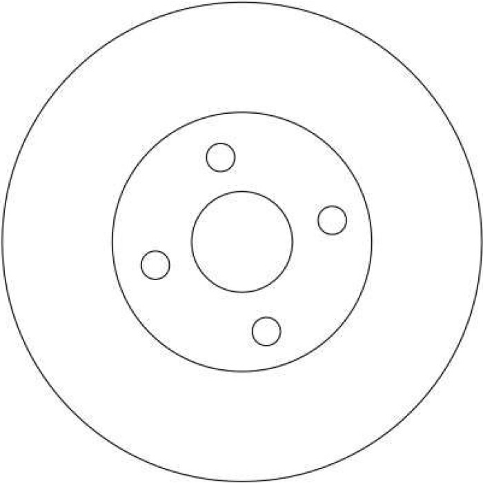 TRW DF4366 Bremsscheibe TRW DF4366 Bremsscheibe