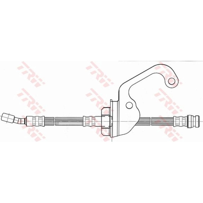 TRW PHD624 Bremsschlauch TRW PHD624 Bremsschlauch