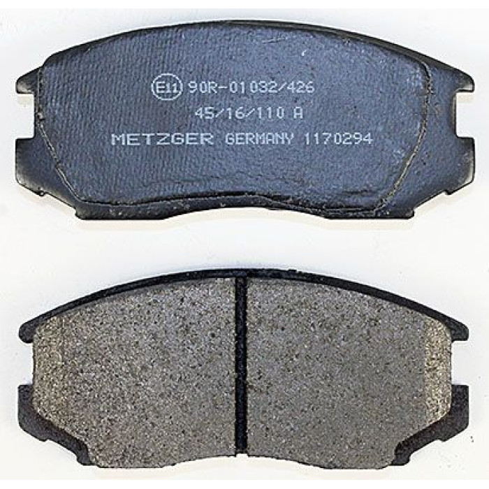 Metzger 1170294 Bremsbelagsatz, Scheibenbremse Metzger 1170294 Bremsbelagsatz, Scheibenbremse