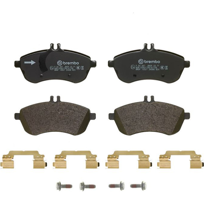 Brembo P 50 067 Bremsbelagsatz, Scheibenbremse PRIME LINE Brembo P 50 067 Bremsbelagsatz, Scheibenbremse PRIME LINE