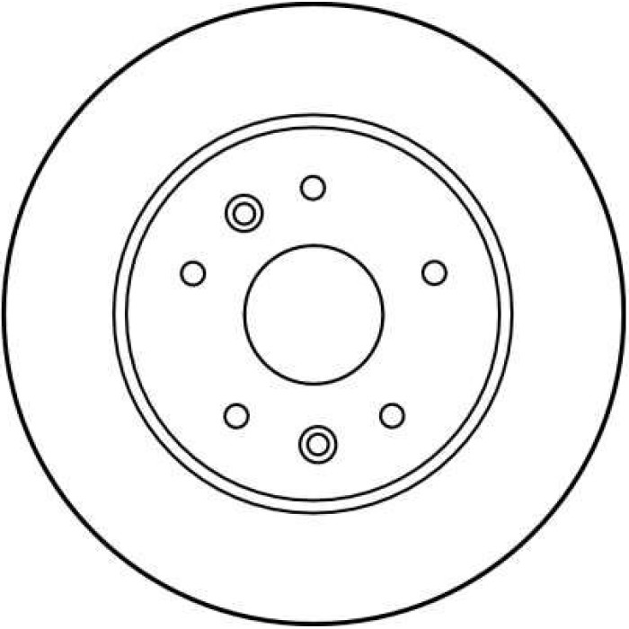 TRW DF1029 Bremsscheibe
