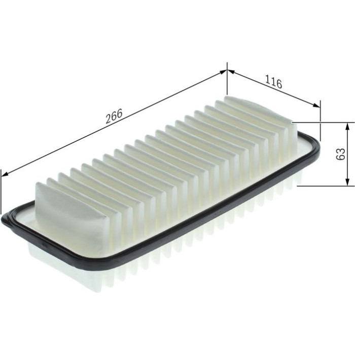 BOSCH 1 987 429 177 Luftfilter