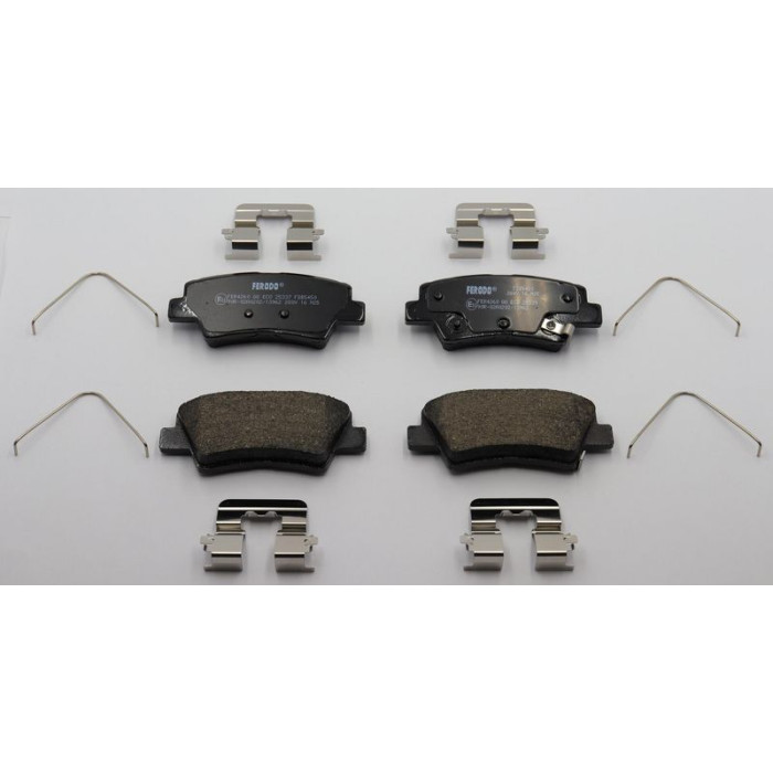 Ferodo FDB5450 Bremsbelagsatz, Scheibenbremse PREMIER ECO FRICTION