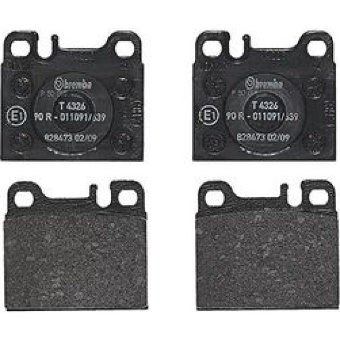 Brembo P 50 005 Bremsbelagsatz, Scheibenbremse PRIME LINE