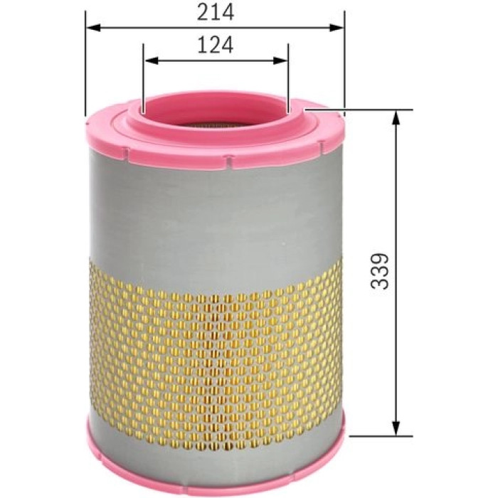 BOSCH F 026 400 069 Luftfilter BOSCH F 026 400 069 Luftfilter