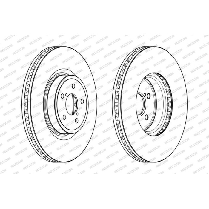 Bremsscheibe DDF1841C-1 Bremsscheibe DDF1841C-1